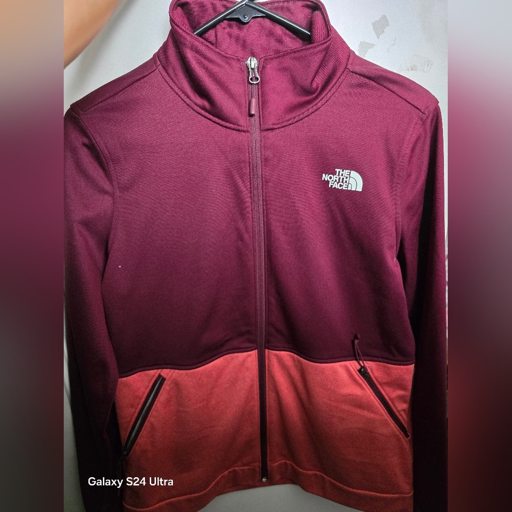 The North Face Burgundy and Coral Jacket